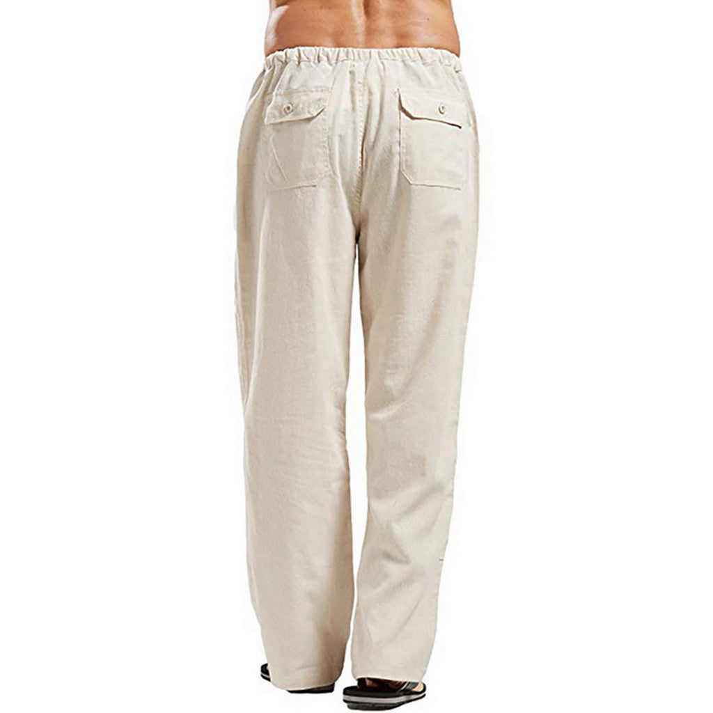 Casual Linen Men's Summer Pants