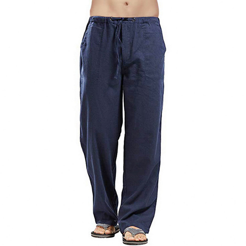 Casual Linen Men's Summer Pants