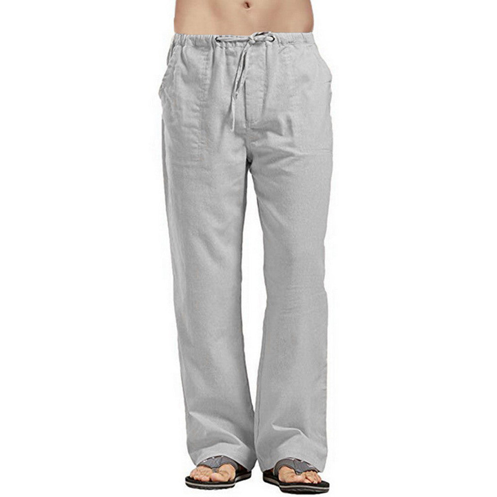 Casual Linen Men's Summer Pants