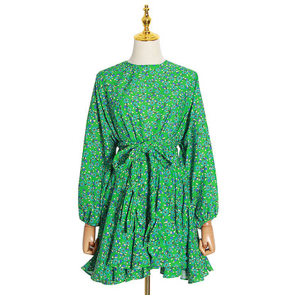 Elegant Long Sleeves Short Dresses