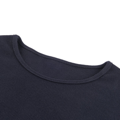 Sexy Round Neck High Split Women Short Dresses