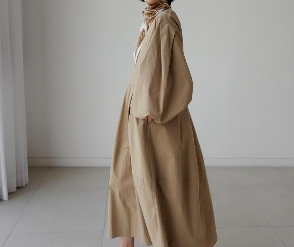 Women Loose Midi Length Casual Fall Dresses-STYLEGOING