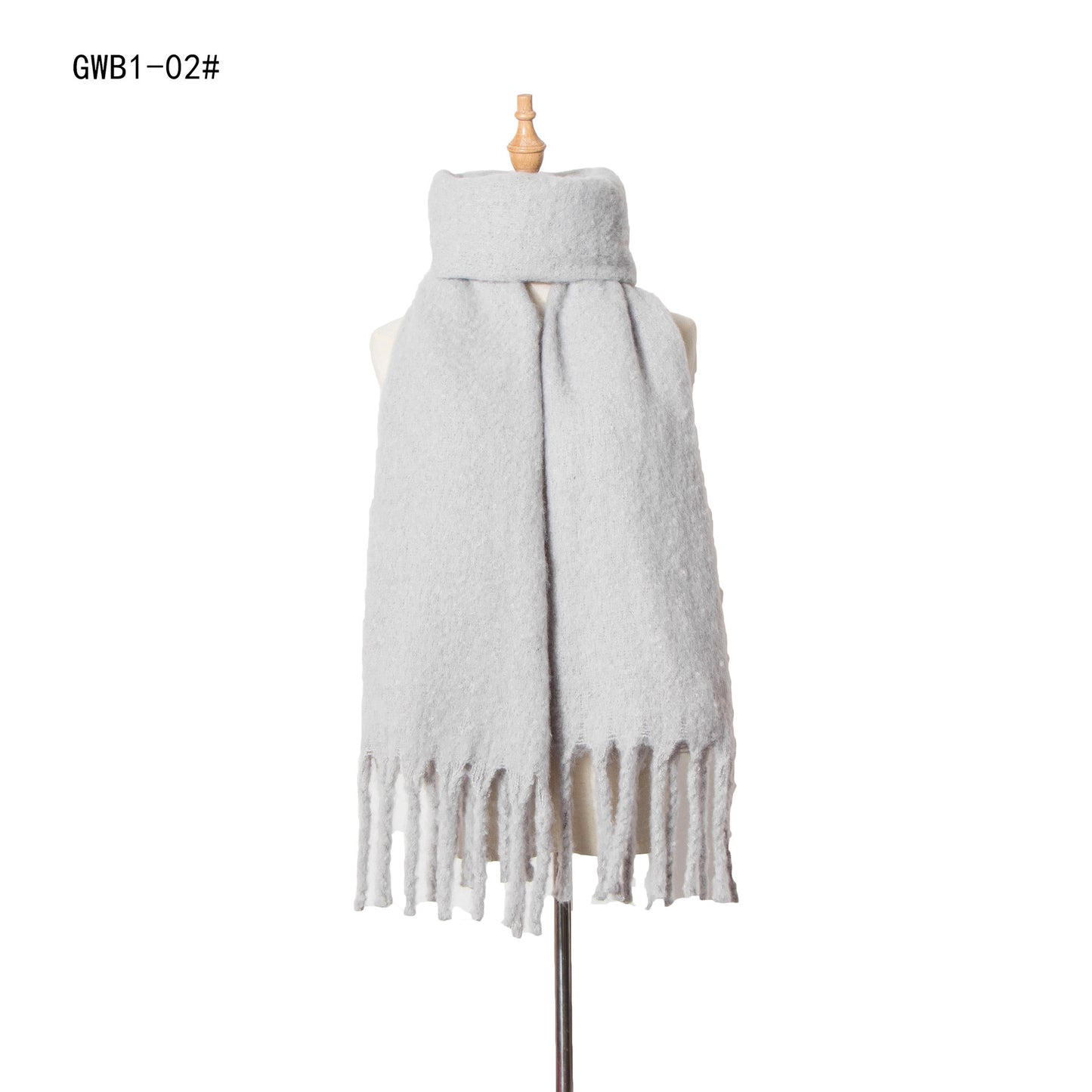 Winter Tassels Women Scarfs/capes