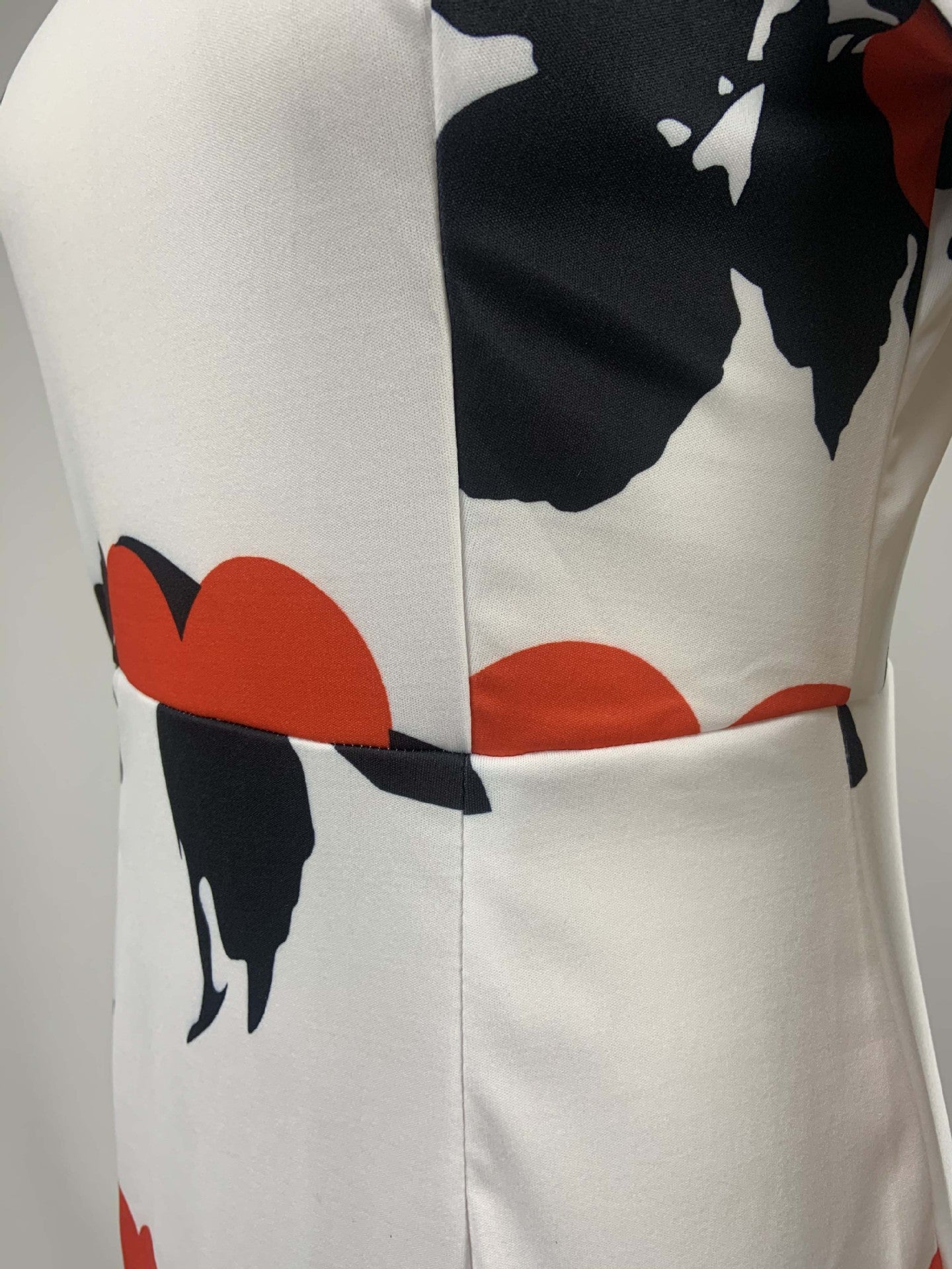 Sexy Round Neck Floral Print Bodycon Sheath Dresses