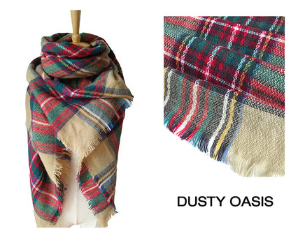 Colorful Soft Winter Scarfs for Women