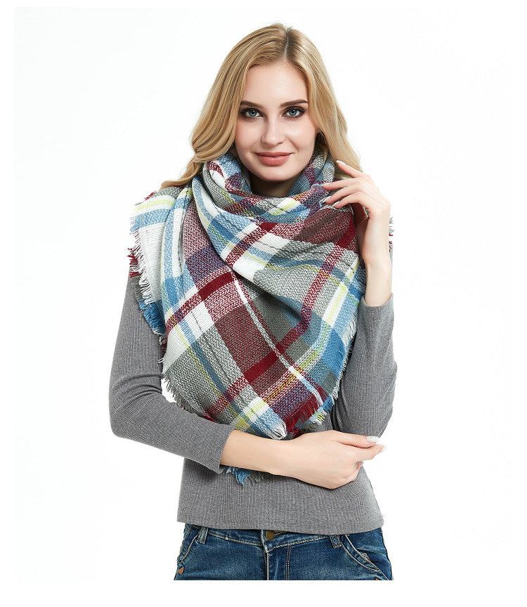 Colorful Soft Winter Scarfs for Women