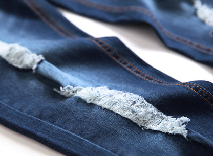 Casual Broken Holes Men's Jean Pants