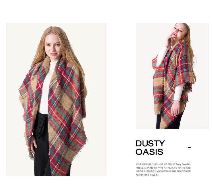 Colorful Soft Winter Scarfs for Women