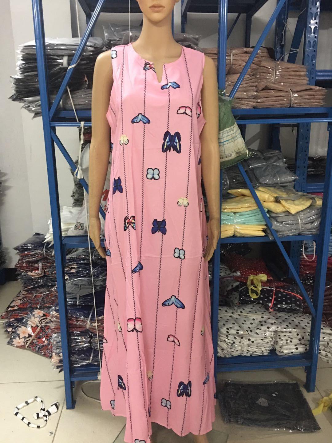 Bohemia Butterfly Floral Print Long Dress-STYLEGOING
