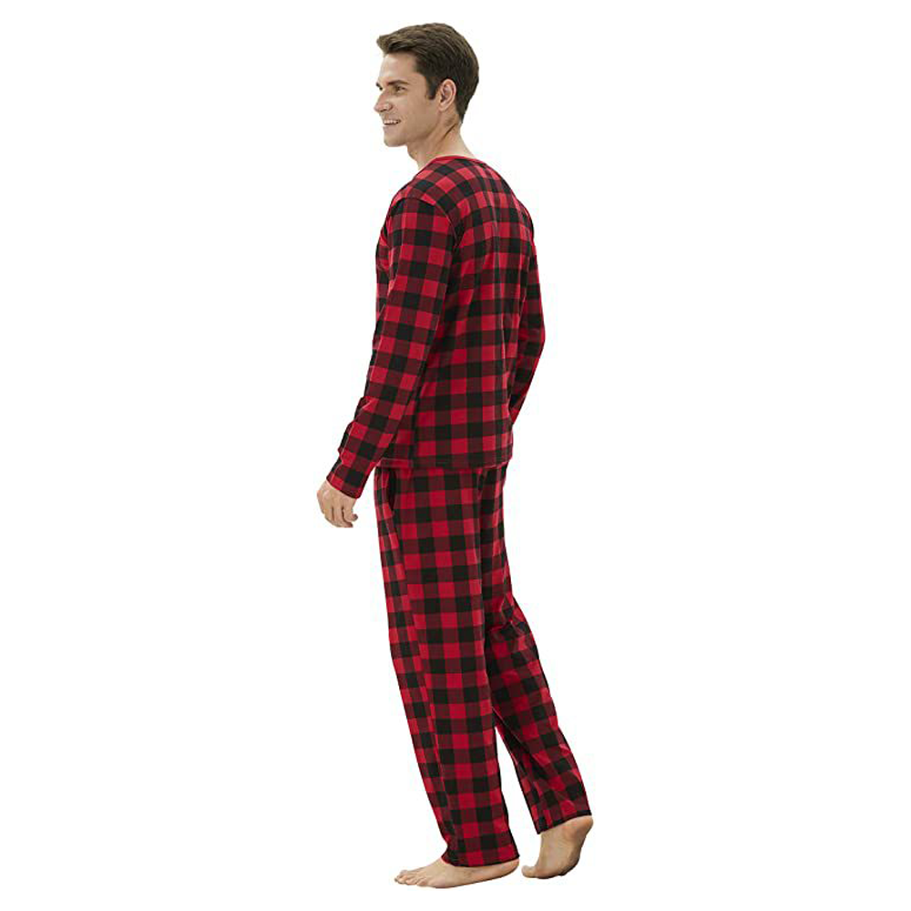 Red Christmas Parent-child Sleepwear Sets Homewear