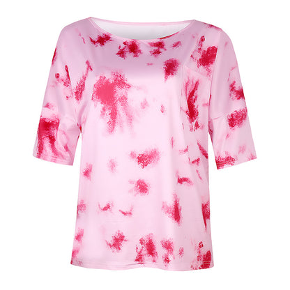 Casual Dyed Two Pieces Women Out Suits