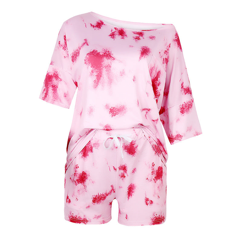Casual Dyed Two Pieces Women Out Suits