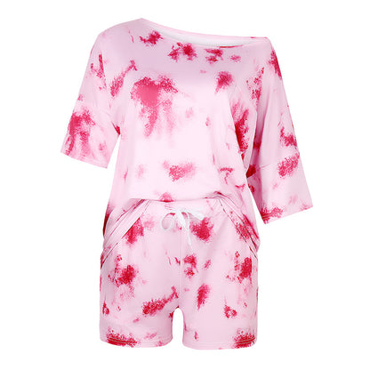 Casual Dyed Two Pieces Women Out Suits