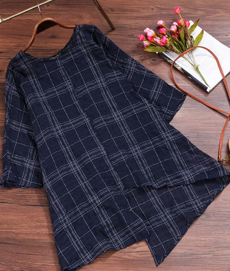 Casual Summer Linen Loose Women Blouses