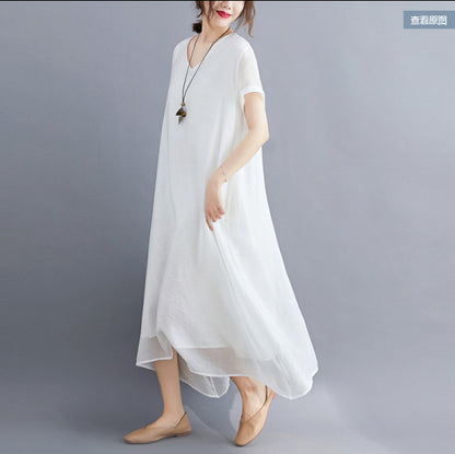 Cozy Summer Plus Sizes Women Dresses