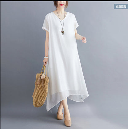 Cozy Summer Plus Sizes Women Dresses