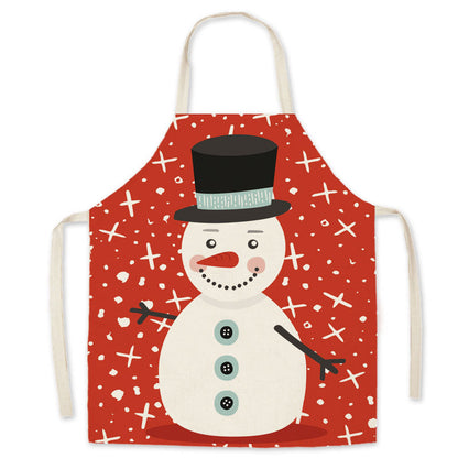 Merry Christmas Parent and Kids Linen Arpons