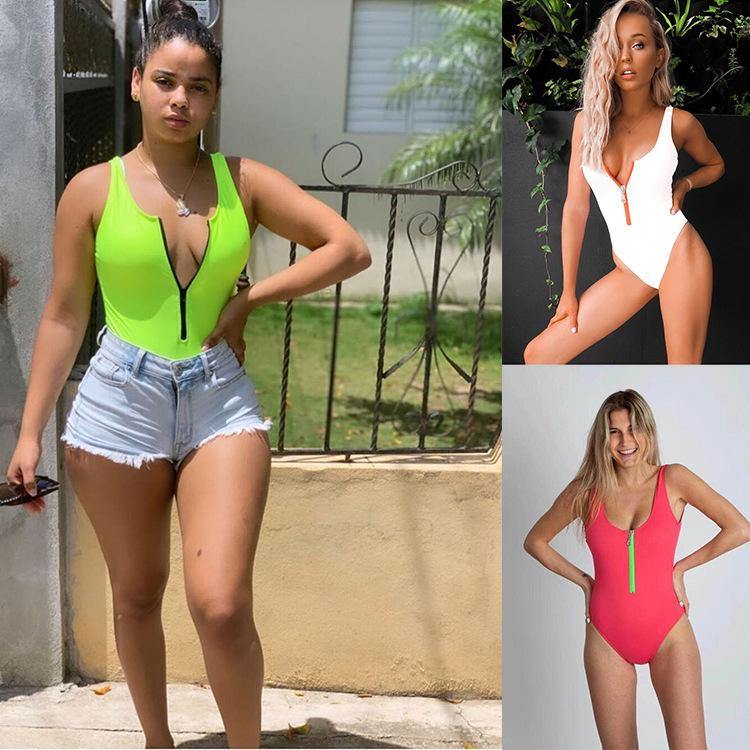 One Piece Summer Beach Swimsuits-STYLEGOING