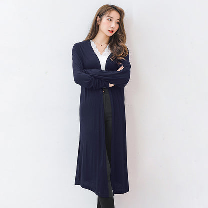 Simple Design Sun Proof Long Sleeves Women Tops