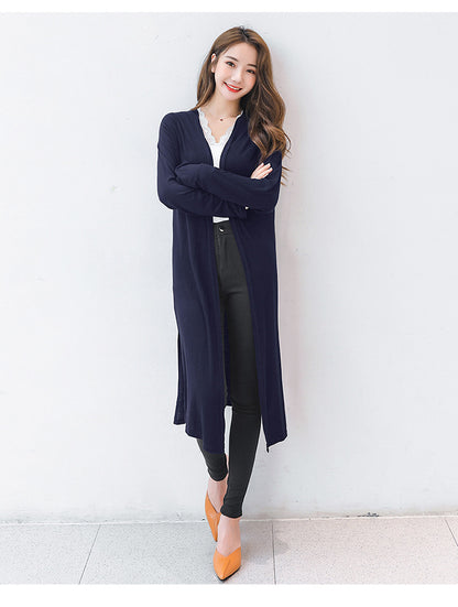 Simple Design Sun Proof Long Sleeves Women Tops
