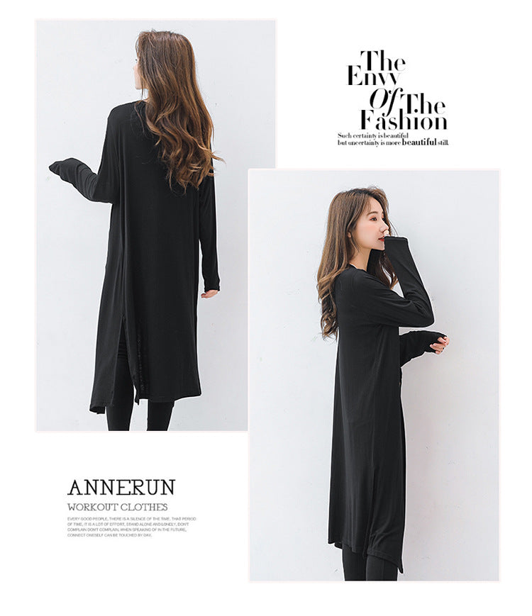 Simple Design Sun Proof Long Sleeves Women Tops