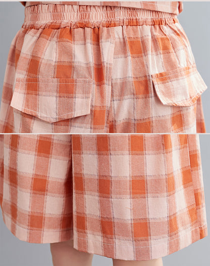 Summer Short Sleeves T Shirts and Shorts Women Suits