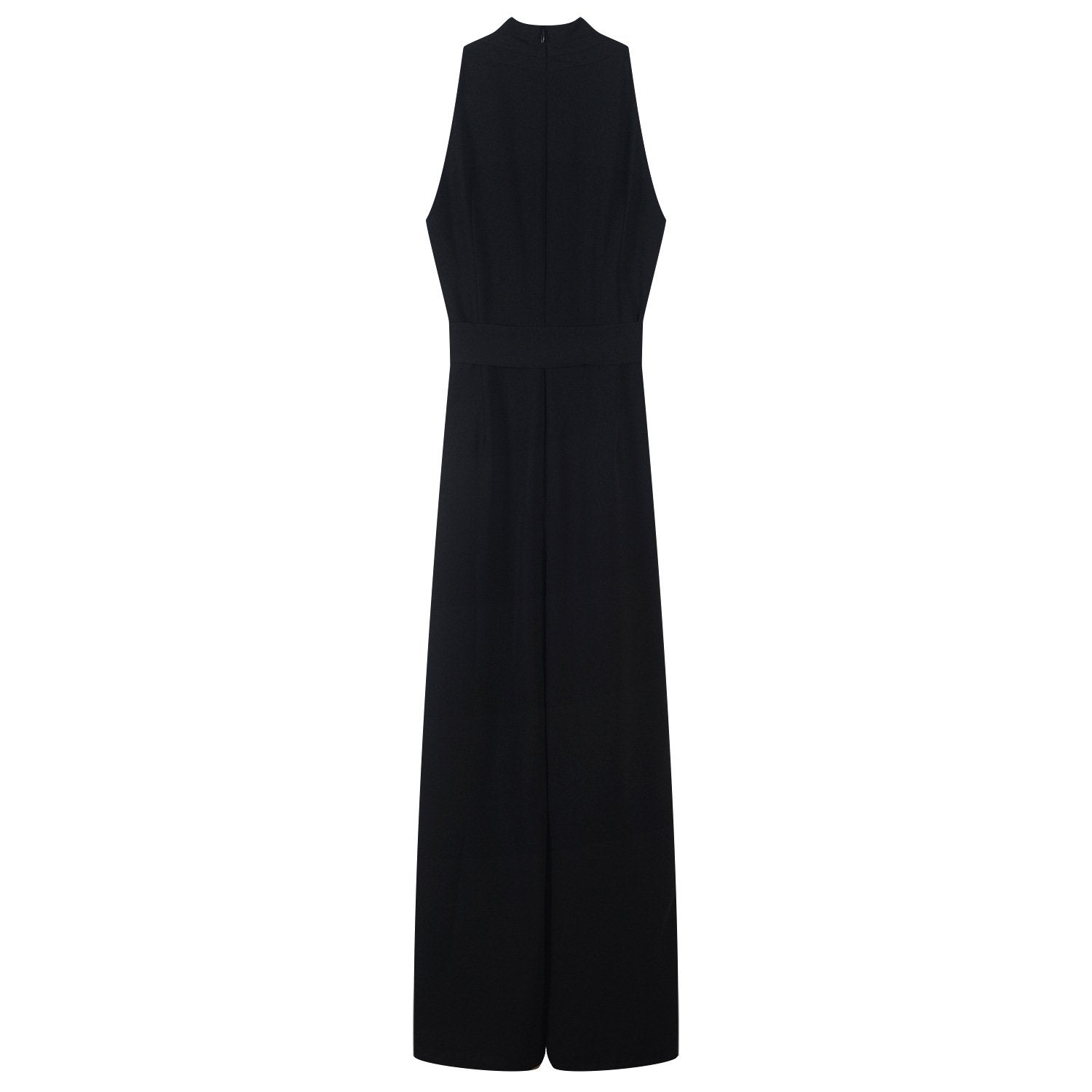 Classy V Neck Sleeveless Halter Women Jumsuits-STYLEGOING