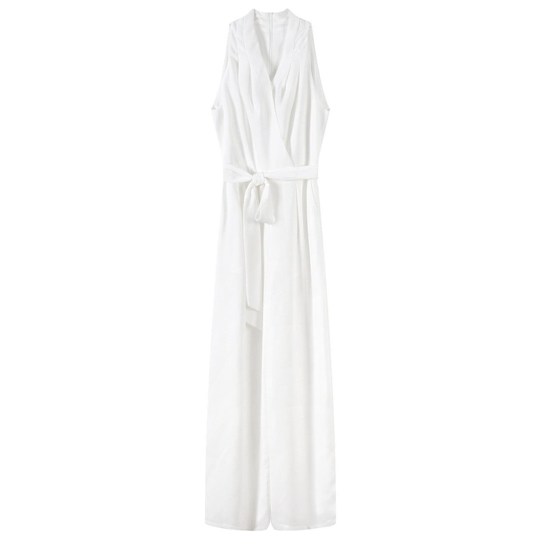 Classy V Neck Sleeveless Halter Women Jumsuits-STYLEGOING