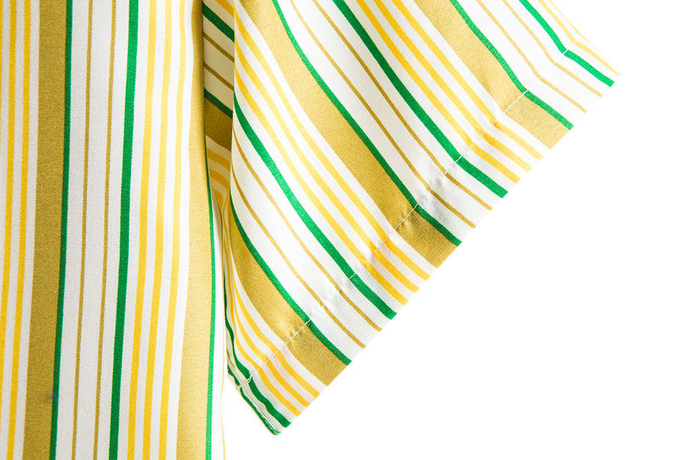 Men's Striped Short Sleeves Summer Beach T Shirts