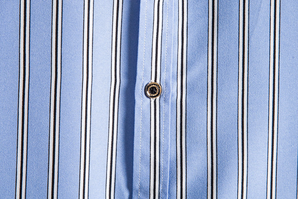 Men's Striped Short Sleeves Summer Beach T Shirts