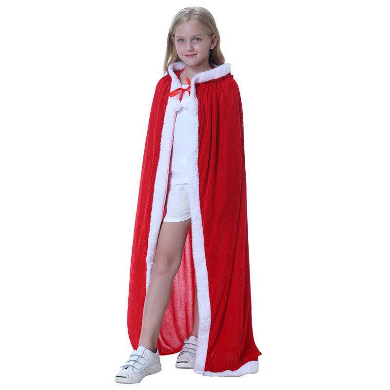 Christmas Red Cloak Cosplay Costume