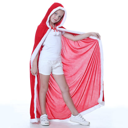 Christmas Red Cloak Cosplay Costume