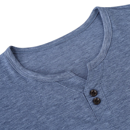 Fall V Neck Long Sleeves T Shirts for Men
