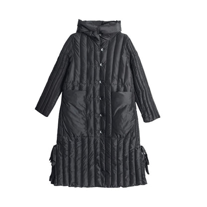 Winter Long Cotton Overcoats for Women