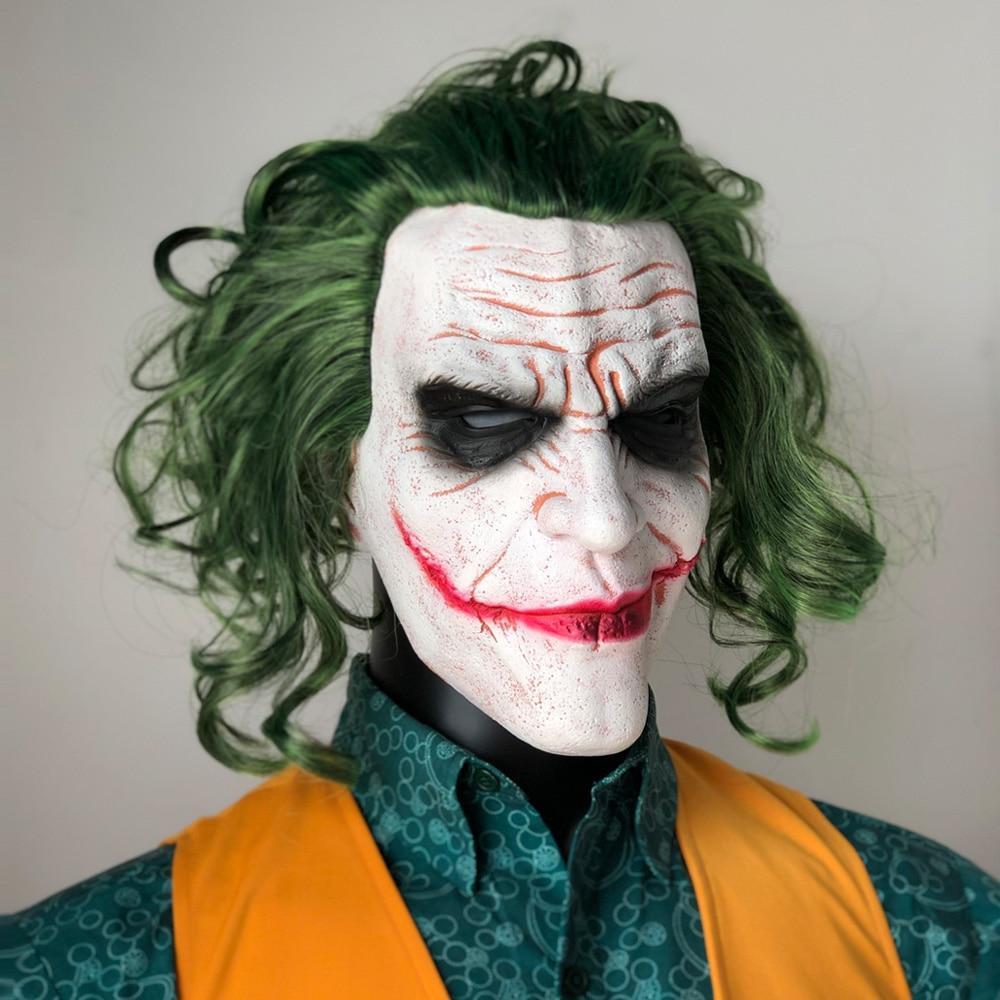 Happy Halloween Cosplay Clown Joker Latex Mask-STYLEGOING
