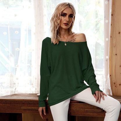 Sexy Off The Shoulder Batwing Women Blouses for Women