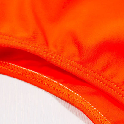 Sexy Contrast Bandage One Piece Swimwear