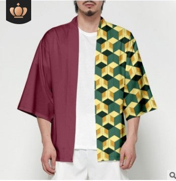 Simple Design Kimono for Women and Men