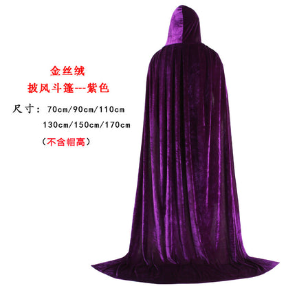 Halloween Cosplay Costuem Witch Party Capes
