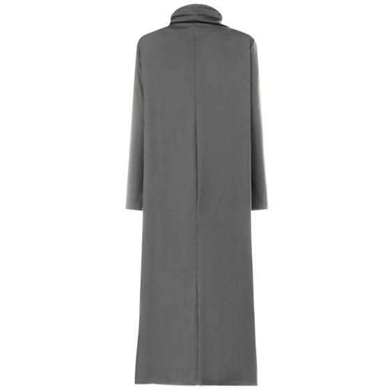 Women Irregular High Neck Sporting Long Hoodies-STYLEGOING