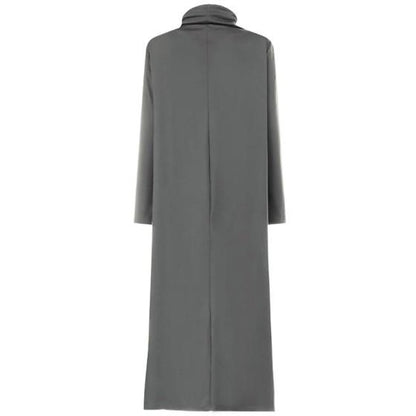 Women Irregular High Neck Sporting Long Hoodies-STYLEGOING