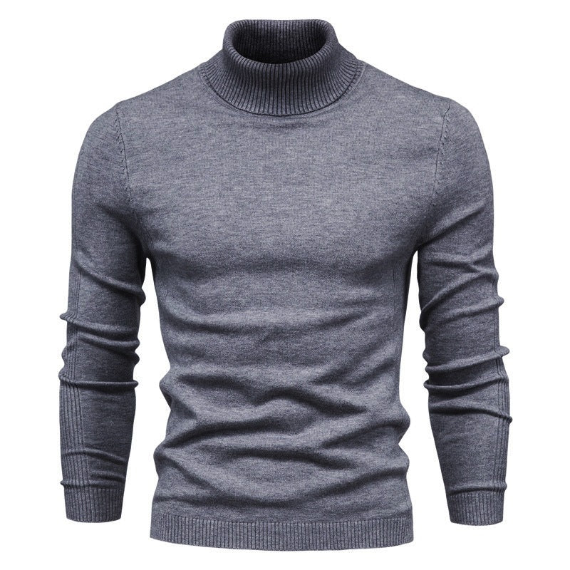 Men's Pullover Turtleneck Knitting Sweaters