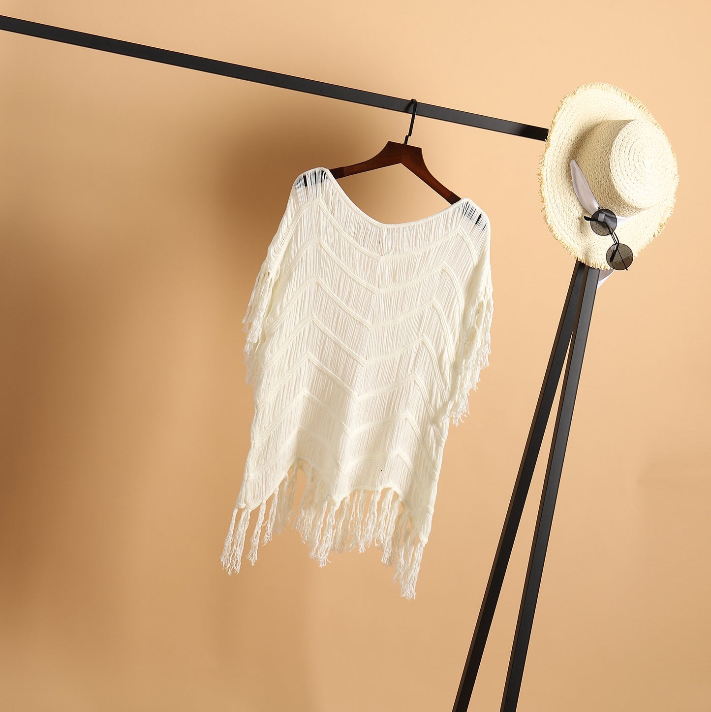 Women Knitting Crochet Summer Bikinis Beach Cover Tops