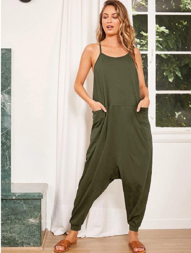 Fashon Casual Women Haren Rompers-STYLEGOING