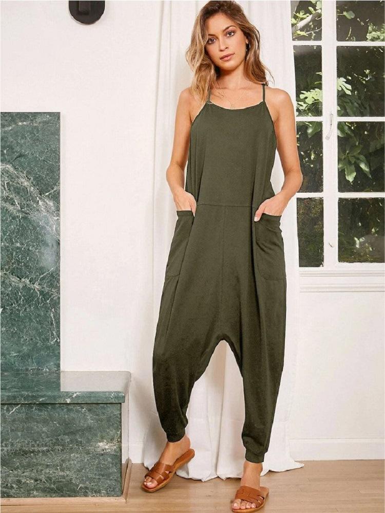Fashon Casual Women Haren Rompers-STYLEGOING