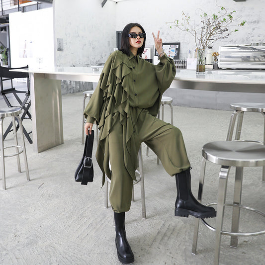 Vintage Designed Women Two Pieces Outsuits