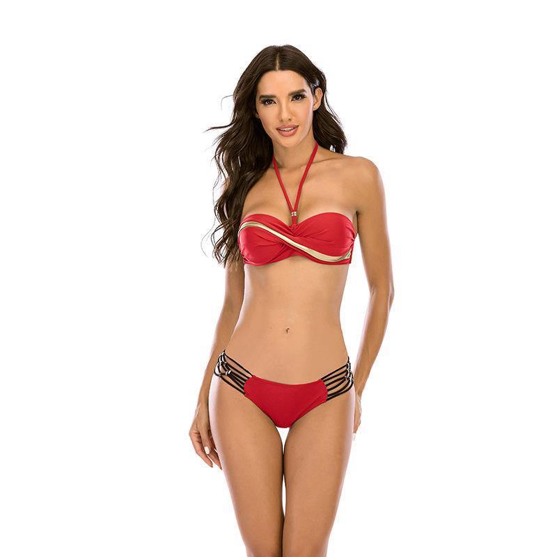 Women Halter Sexy Summer Beach Bikini-STYLEGOING