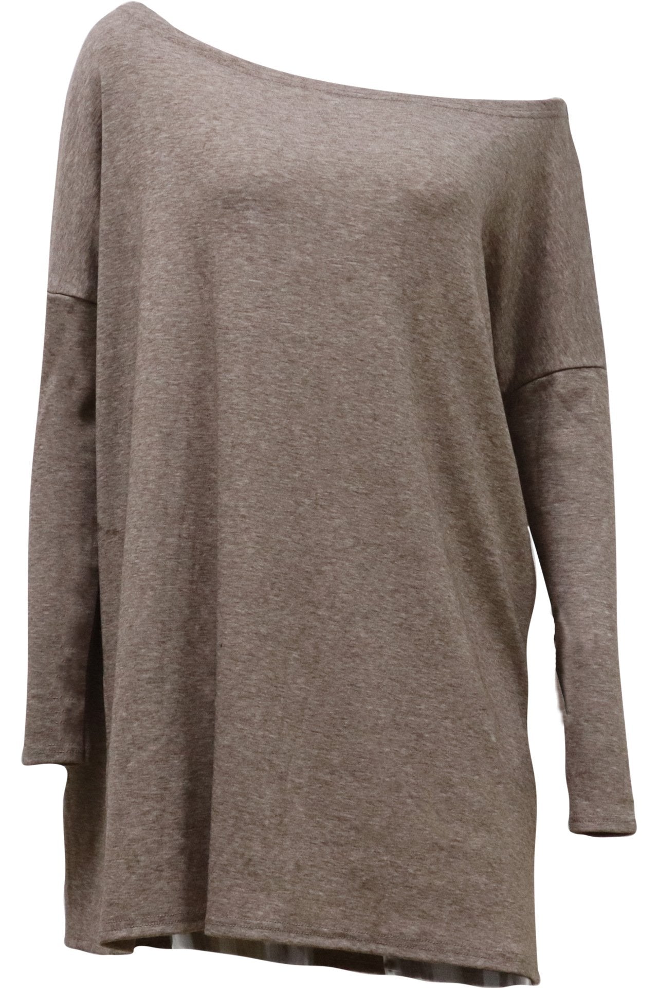 Fashion Off The Shoulder Long Sleeves T Shirts-STYLEGOING