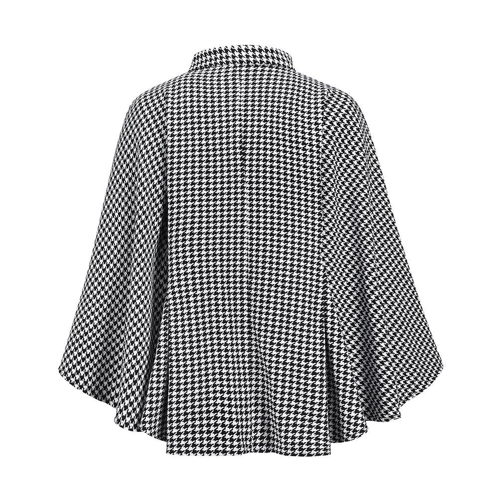 Women Winter Woolen Cape Tops-STYLEGOING