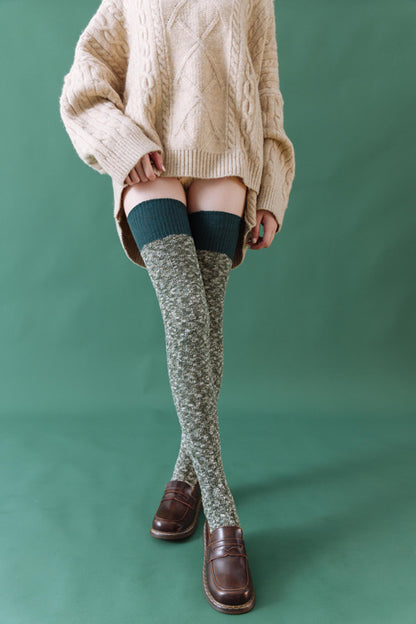 77 cm Knitted Long Socks for Women
